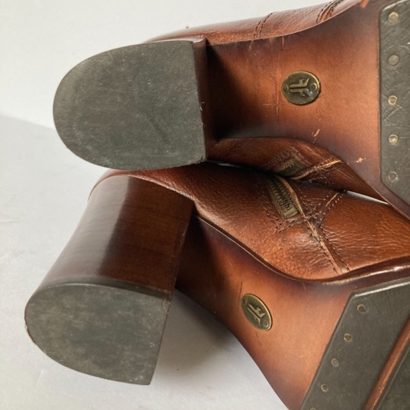 Frye Parker D ring short ankle boots - Picture 9 of 11